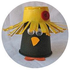 Plastic Lid Monsters